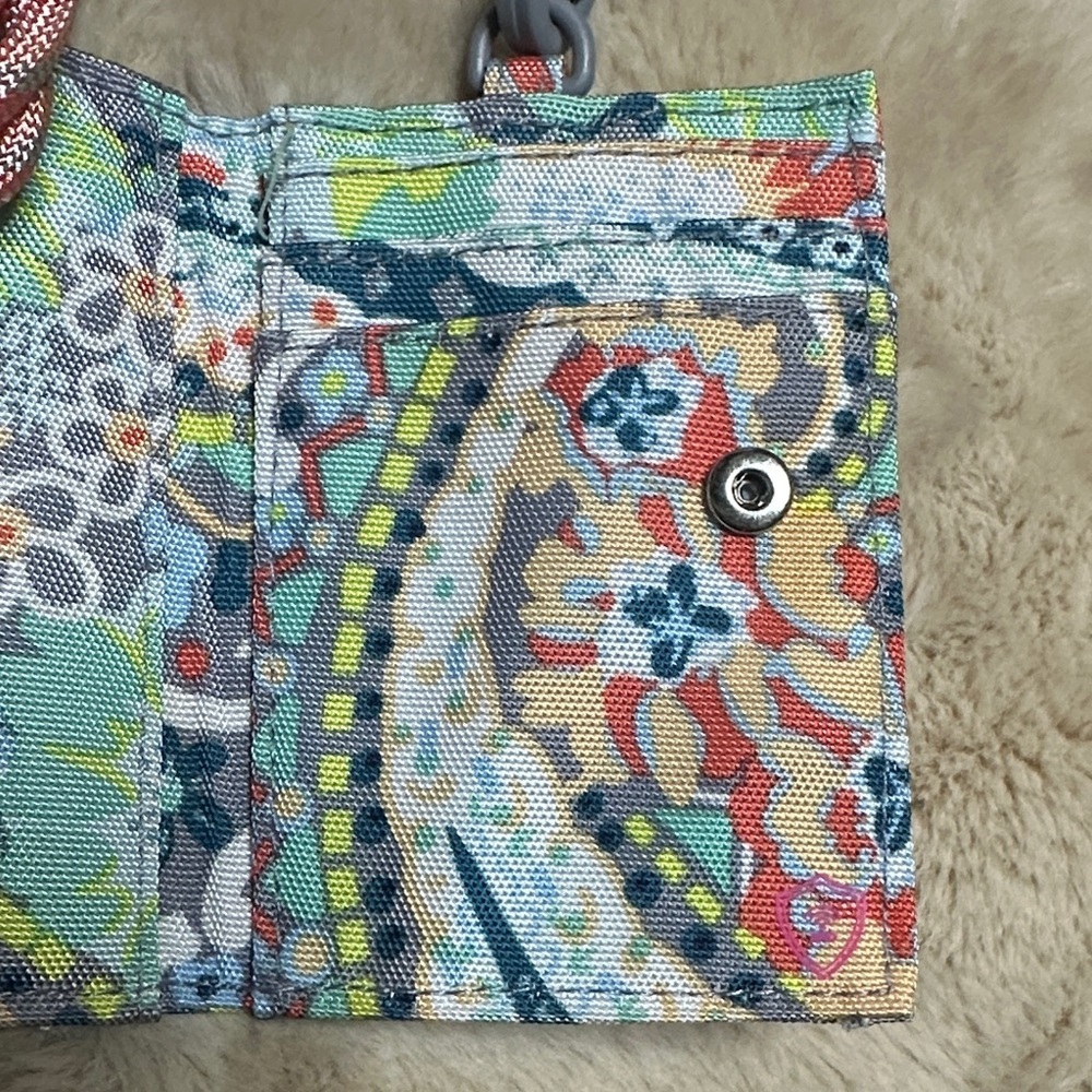 NEW Vera Bradley ReActive RFID Lanyard Card Case 27731-12543 Citrus Paisley - Picture 4 of 8